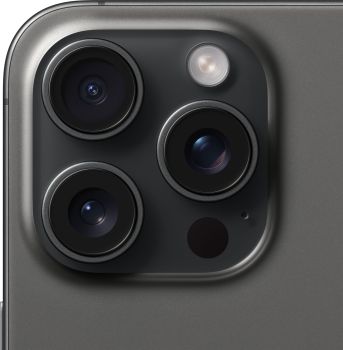 Apple iPhone 15 Pro 128 ГБ, черный титан, eSIM